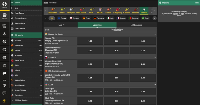 Best Real Money Sportsbooks for Arabic Bettors