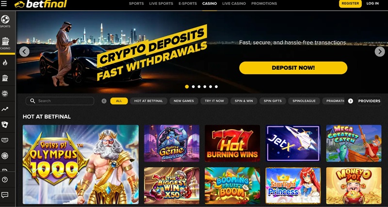 Betfinal - For the Best Casino Games